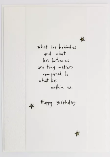 Papyrus Clean-and-Simple Birthday Card With Coordinating Envelope