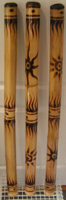 Small 100cm Fair Trade Bamboo Didgeridoo Travel Starter Ladies Didjeridoo 1m