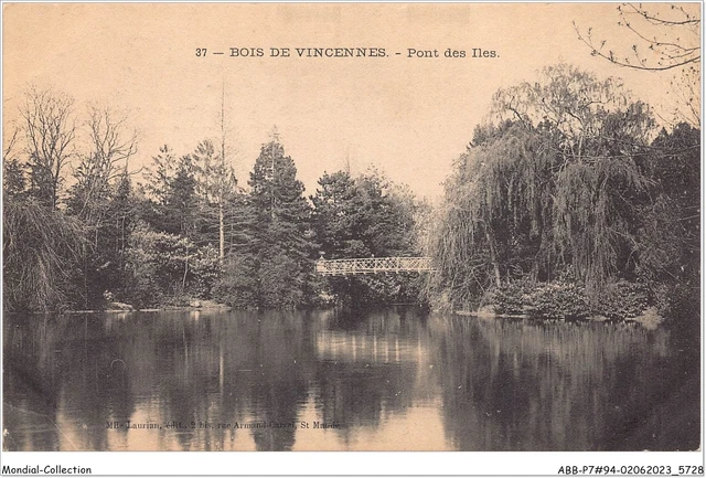 ABBP7-94-0633 - BOIS-DE-VINCENNES - pont des iles
