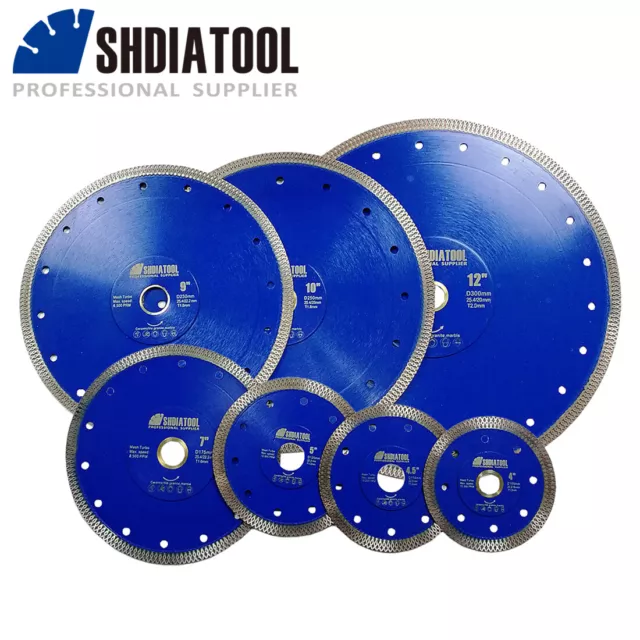 1pc 3-3/8" - 14" Diamond Cutting Blade/Wheel Cut Porcelain Tile Dry Grinder Disc