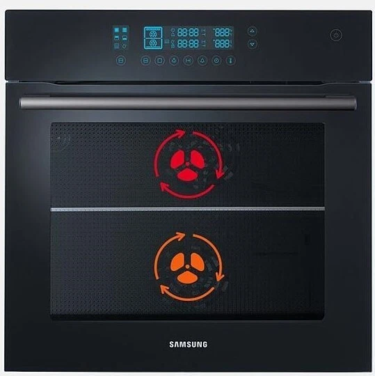 SAMSUNG PREZIO DUAL Cook Electric Pyrolytic SelfCleaning Built In Oven