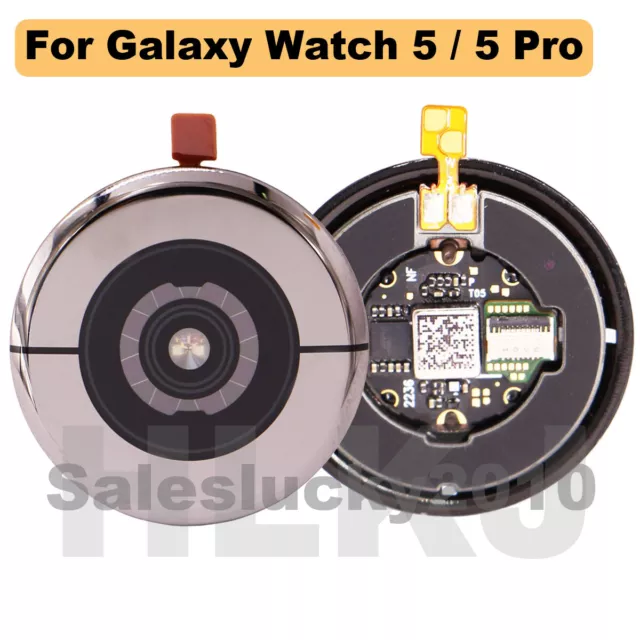 Battery Cover Back Glass Lens Replacement for Samsung Galaxy Watch 5 Watch 5 Pro