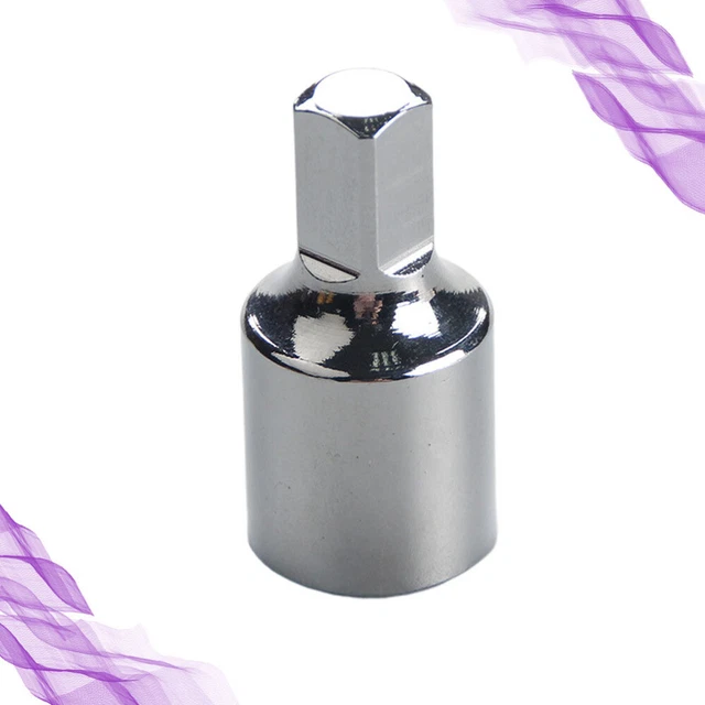 Clés à Douille De Vidange – Lot De 4 (M16, H17, S8, S10) – Outil Réparation Automobile – Métal Argenté – Pour Carter D’Huile, Boîte De Vitesses