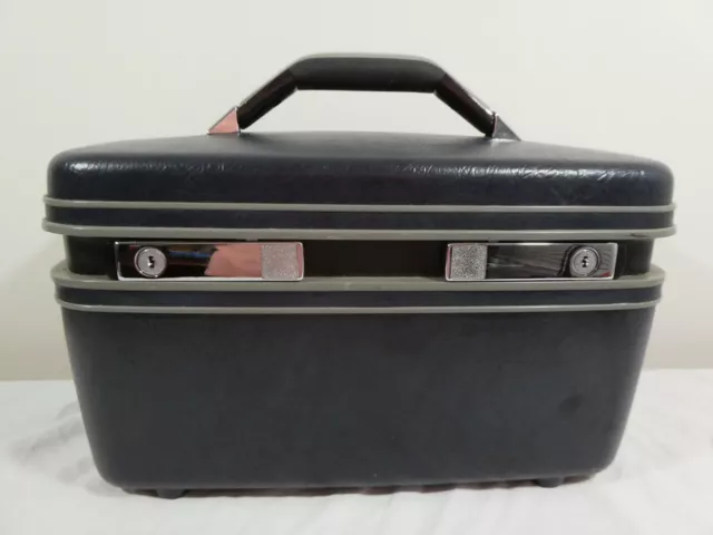 Old Schrankkoffer Suitcase Travel Cases 50er Years 29 1/2x20 1/8x9 13/16in