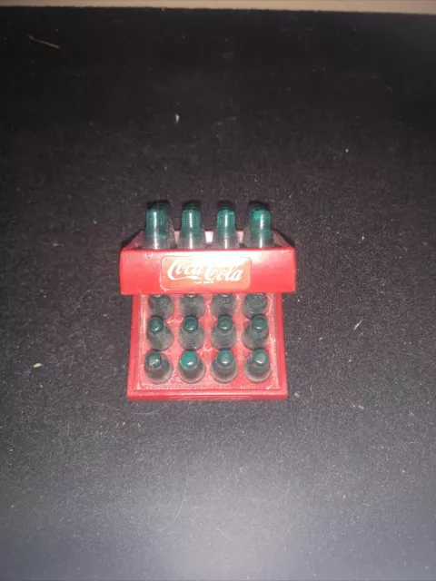 Lot (2) 1987 Remco Toys 1988 Coca-Cola Coke 12 Bottle Case For Toy Truck