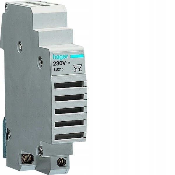 HAGER Modular buzzer 230VAC 0.03A 78dBA SU215 /#8 H0DY 3095