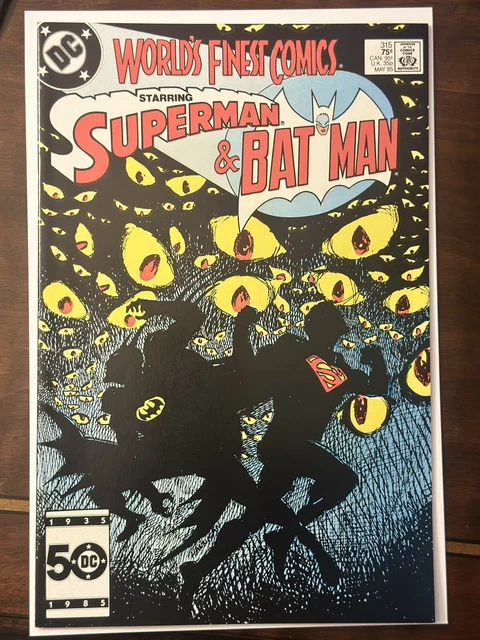 WORLDS FINEST 315 VF May 1985 Superman And Batman. Awesome Looking Cover