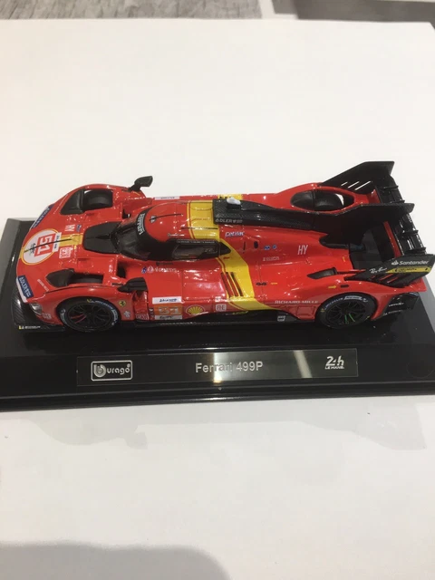 BBURAGO 1/43 – FERRARI 499P 3.0L Turbo V6 – 24h Le Mans 2024 - Little