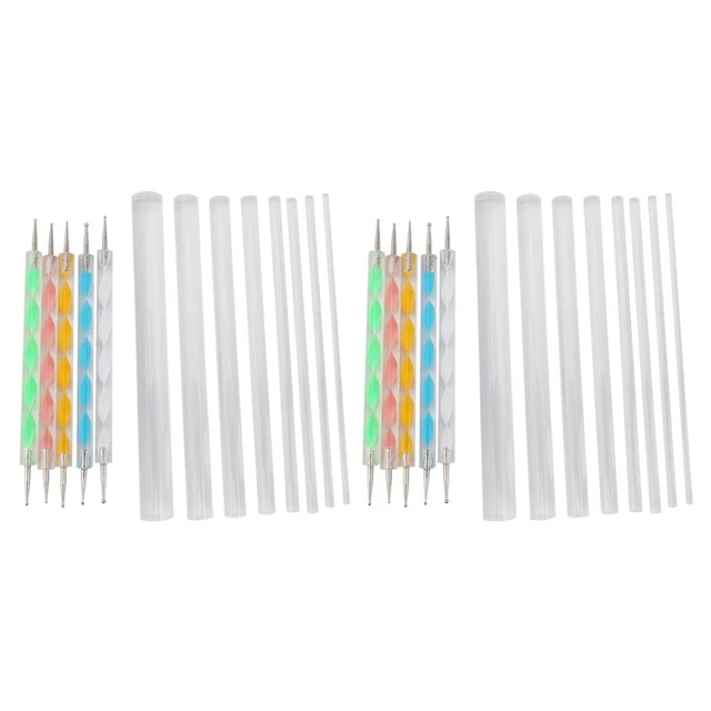 2X Mandala Dotting Tools Set for Painting Rocks,Painting Rocks Dot Kit, RockA9C7