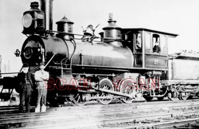 2D316 2NDGEN RP 1900s/1960s LEHIGH VALLEY RAILROAD 060 LOCO #27