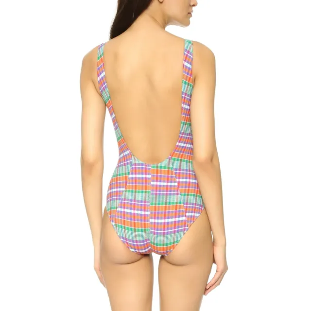 LISA MARIE FERNANDEZ JASMINE MADRAS SWIMSUIT ONE PIECE Size I XS NWT 2