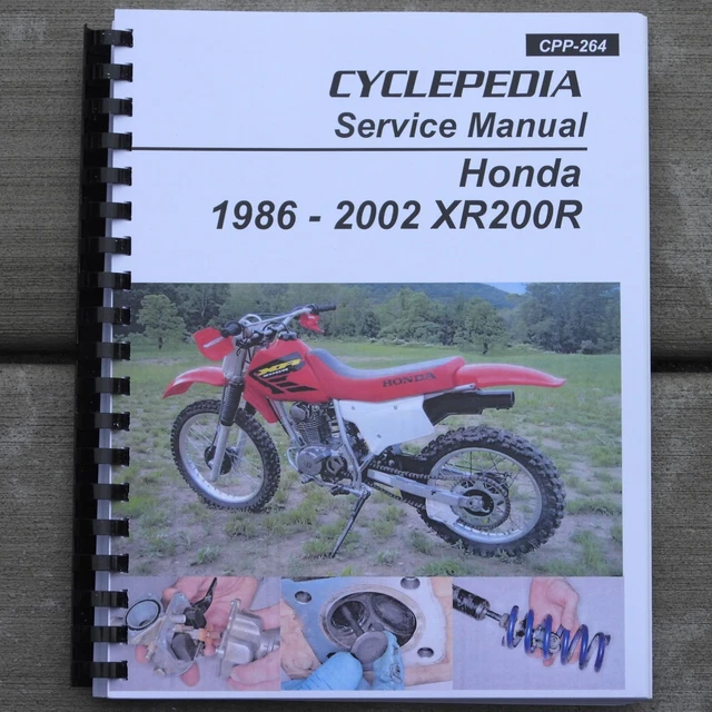 1986–2002 Honda XR200R XR200 XR 200 200R SERVICE & REPAIR MANUAL 1986–2002 Honda XR200R XR200 XR 200 200R SERVICE & REPAIR MANUAL