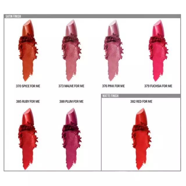 Maybelline Color Sensational Made For All Rouge à Lèvres-Choisisez Votre Couleur 2