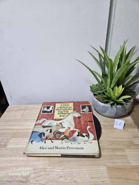 1952 The Animal Fair Children’s Book By Alice And Martin Provensen FLAWS