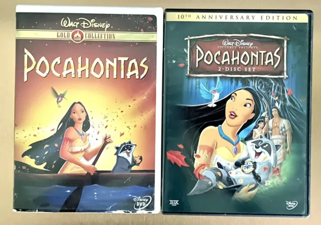 Disney’s Pocahontas Gold Collection and 10th Anniversary Edition 2-Disc