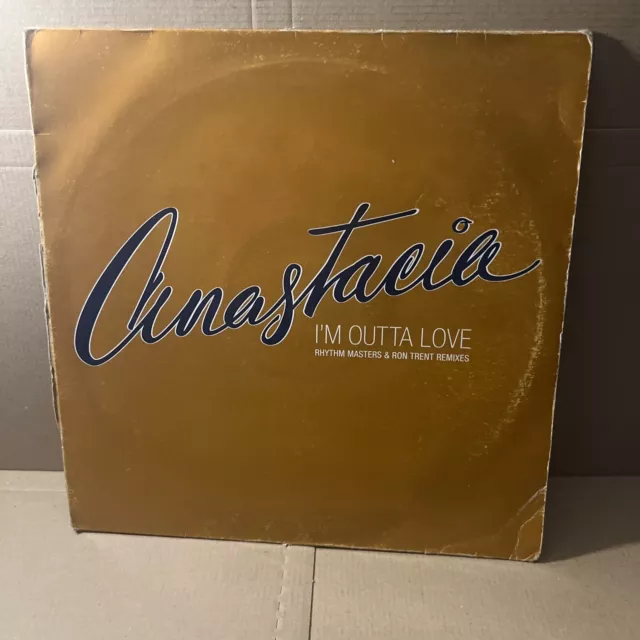 Anastatacia ‎– 'I'm Outta Love' 12" Vinyl Record (promo) mixes RT9