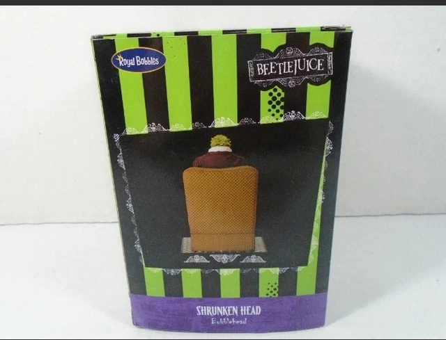 Royal Bobbles Beetlejuice Shrunken Head Bobblehead Hot Topic Exclusive Bobble 3