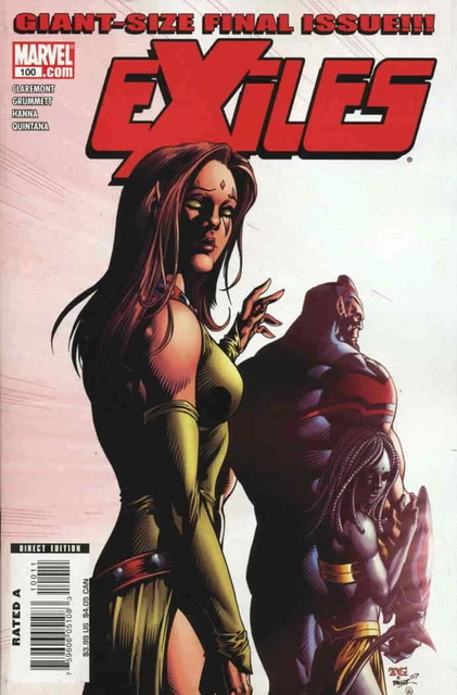Exiles (Marvel) #100 FN; Marvel | Chris Claremont Last Issue - we combine shippi