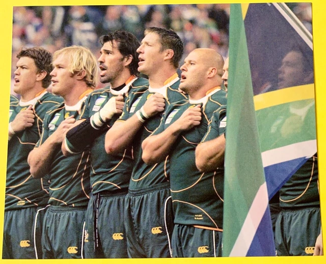 RUGBY TEAM LEGEND South Africa Winner World Cup Rugby 2007 Rare Trading ...