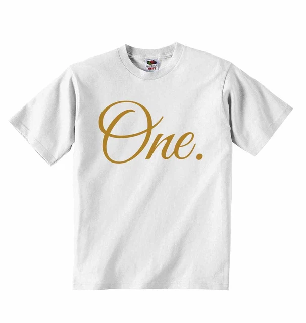 Uno Bambino T-shirt Magliette Carino Morbido Unico Stampa Regalo
