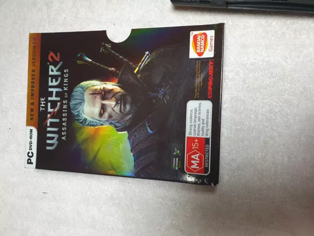 The Witcher 2:Assassins of Kings + Enhanced Edition PC Game Booklets  Windows Map
