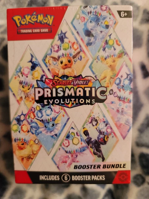 Prismatic Evolutions: Booster Pack (x36) – Black Wolf Collectibles LLC
