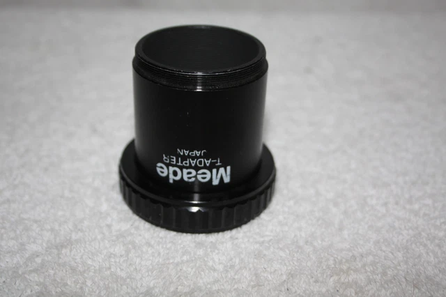 Telescopio de celda trasera Meade 1-1/4" adaptador SCT a T para fotografía de astroimágenes