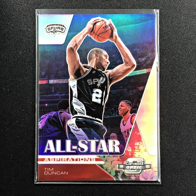 2019-20 Contenders Optic TIM DUNCAN All Star Aspirations Silver #1