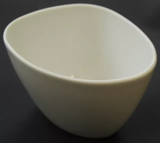 Conjunto De 4 Porcelana Blanca Bols Forma Cereales Desayuno Sopa de Fideos Bols
