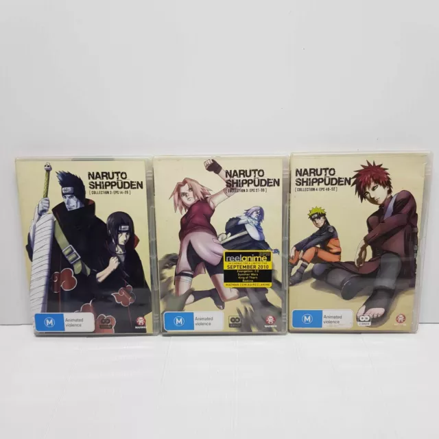 NARUTO SHIPPUDEN COMPLETE SEASON 1-21 - 76 DVD SET - EPISODES 1-500 SEALED  ANIME