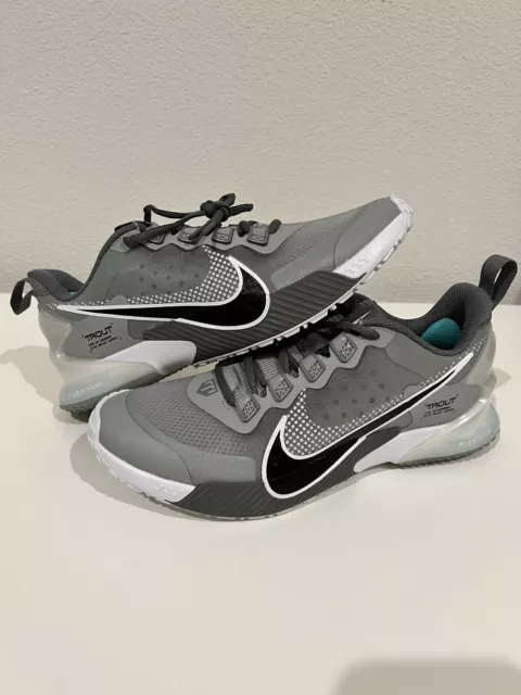 Nike Force Zoom Trout LTD Turf Smoke Grey CZ5916-003 Mens Size 9