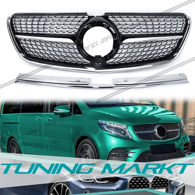 Kühlergrill-Abdeckung Für Mercedes Vito W447 Ab 2017 - Einfacher Einbau & Stylisches Design