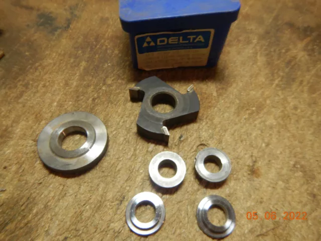 Older Delta Carbide Tipped Shaper Cutter 45-954 Woodworking Tooling