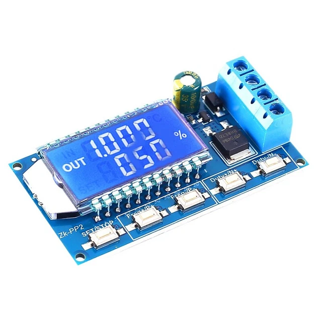 GENERATORE DI SEGNALE Pwm Pulse Frequenza Dovereduty Cycle Regolabile Modulo LCD EUR 7,24