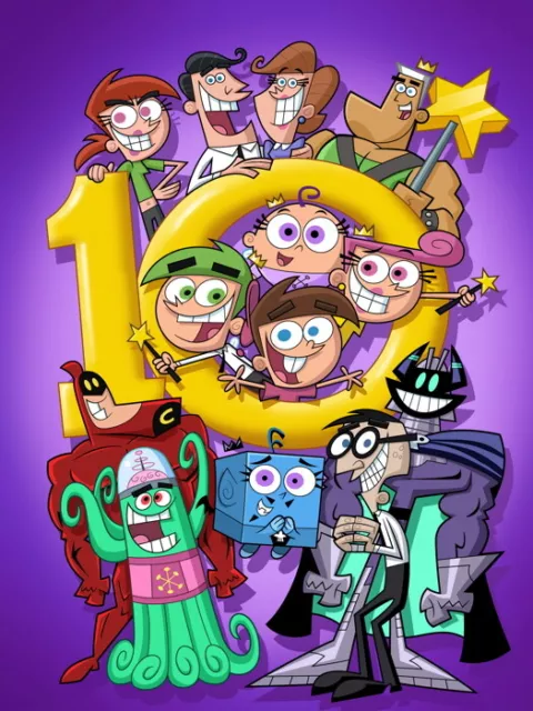 V3496 The Fairly OddParents Characters Cartoon Series Decor WALL POSTER PRINT AU