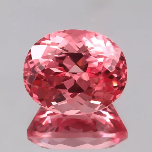 170 CT Naturel Ceylan Padparadscha Saphir Coupe Ovale Desseré Certifié Gemme