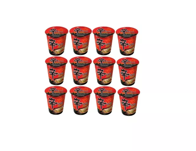 Nongshim Shin Cup Noodle Box 12 X 68g