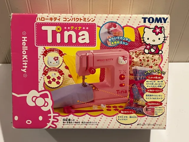 Hello Kitty Tina TOMY Sewing Machine Anime Merchandise