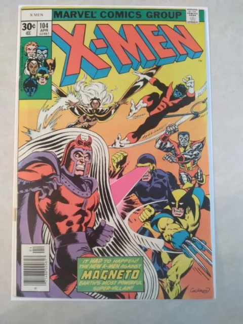 Marvel Comics The Uncanny X-Men #104 [1977] Magneto; 1st Starjammers