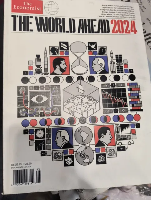 The Economist Magazine - Special Issue - The World Ahead 2024 - Brand New