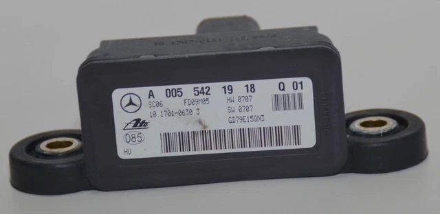 Capteur De Vitesse De Rotation ESP / Accéléromètre Pour Mercedes Classe S W220 S600 - Référence 0265005230 - Occasion, Bon état