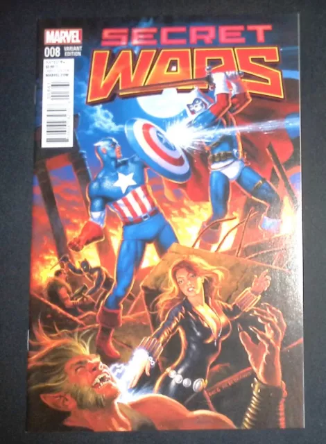 Secret Wars #8 Marvel Comics 1:25 Variant Cover NM