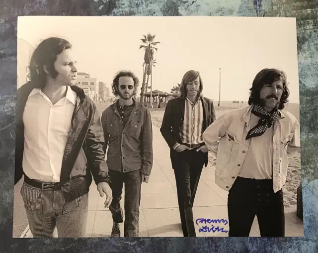 GFA The Doors Photographer * HENRY DILTZ * Signed 11x14 Photo PROOF COA