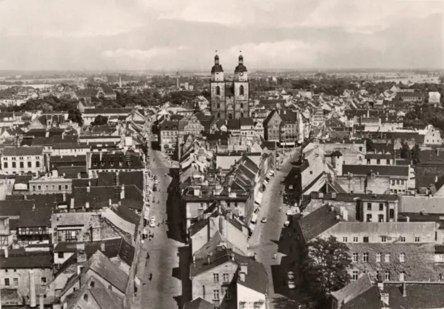 117/473 AK WITTENBERG LUTHERSTADT - BLICK VON DER SCHLOßKIRCHE - DDR 1975