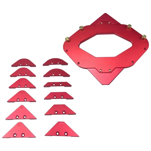 OneChoi Gabarit D'affûtage Pour Ponceuse à Bande - 19,5 Cm De Long