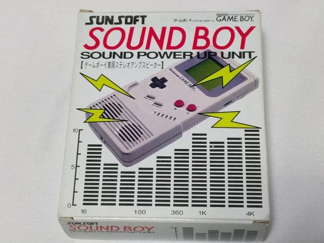 Gameboy Sound Boy Sunsoft Sound Amplifier Used From Japan Free Shipping