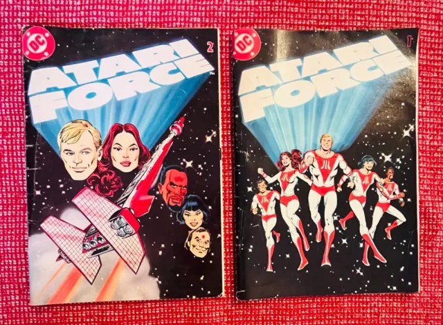DC Atari Force Mini Comics 1 & 2 - 1982