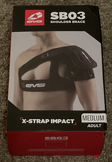 EVS Sports SB03BK-M SB03 Shoulder Brace Medium Black New