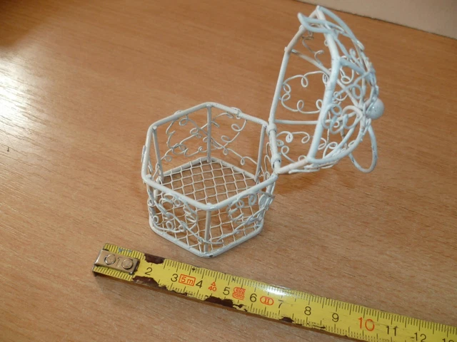 Etagère En Fil De Fer Maison 16 X 7 X 25 Cm - Noir - Rayher | Leroy Merlin