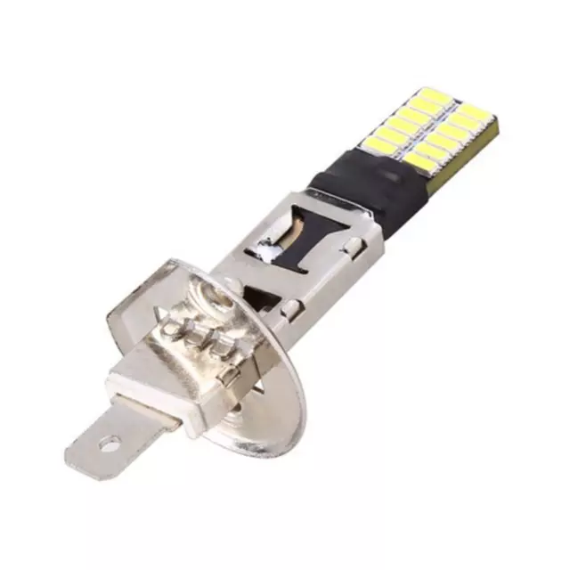 2X H1 LED Decoder Lampe Nebellampe 4014 24SMD Autoscheinwerfer Autoscheinwerfer